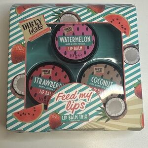 🎁 6 for $28 🎁 Lip Balm Trio - Watermelon, Strawberry, Coconut